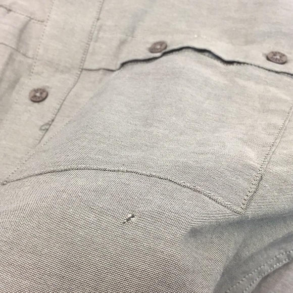 Tavik Modern Beach Culture Men’s Gray Button Up - Picture 5 of 8